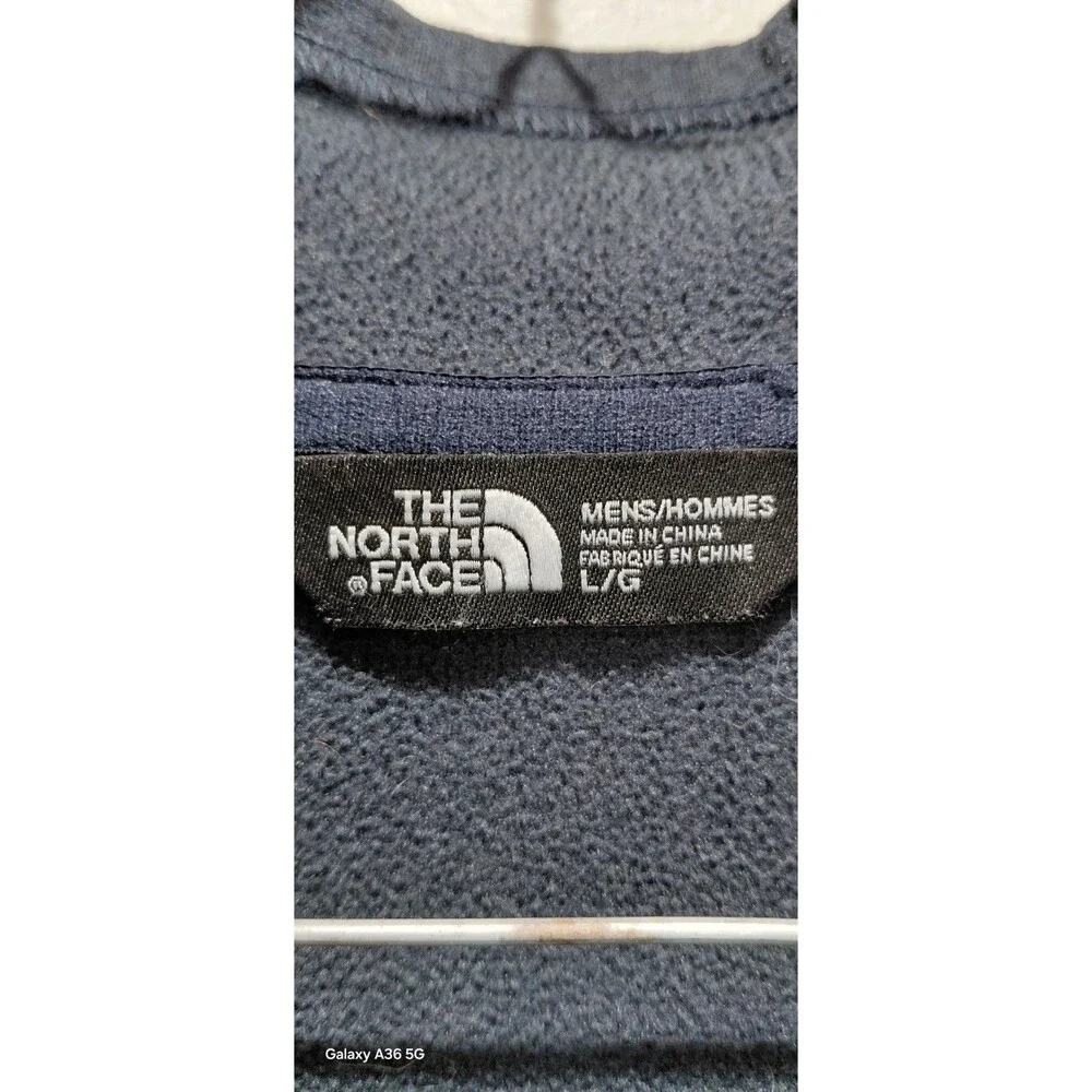 The North Face Jacket Mens Size Large Blue Full Zip Pockets Lightweight